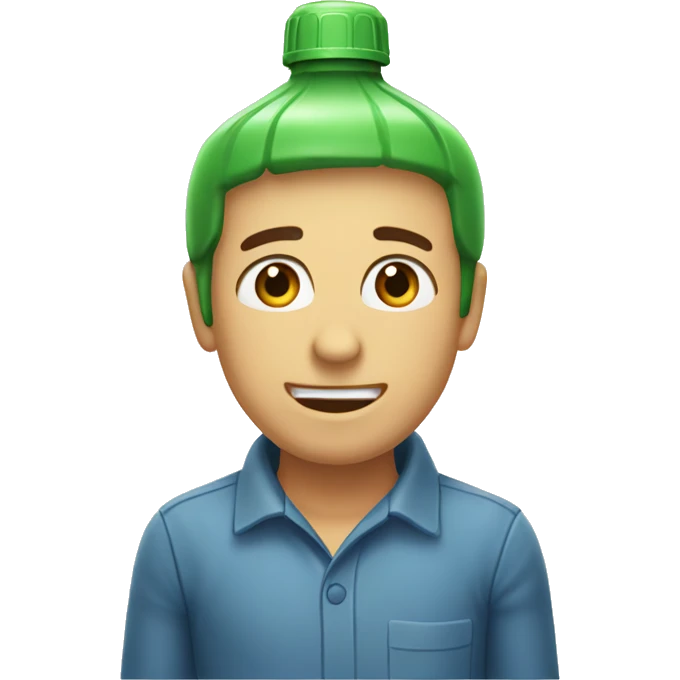 Botella de agua emoji