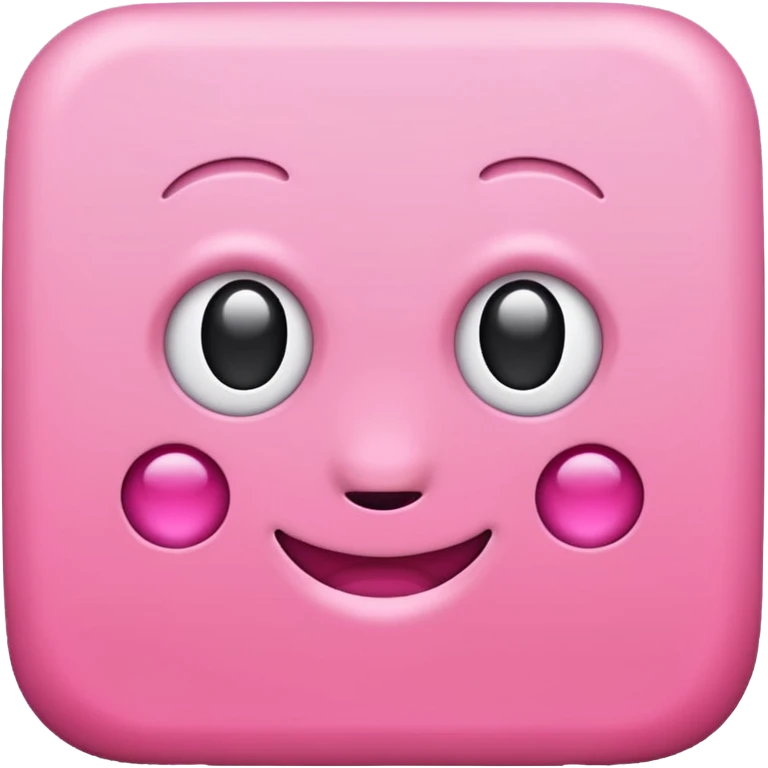 pink square emoji