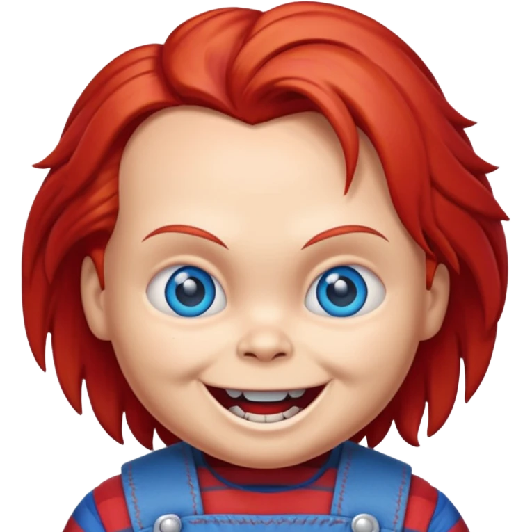 Un emojin de chuky emoji