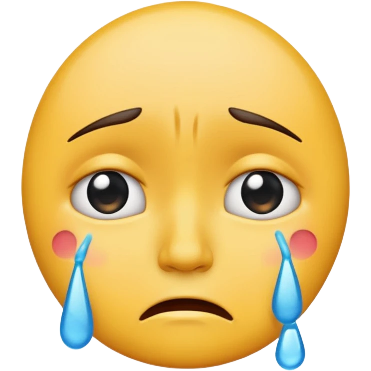 crying face emoji emoji