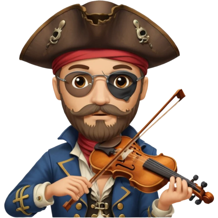 pirate iolinist emoji