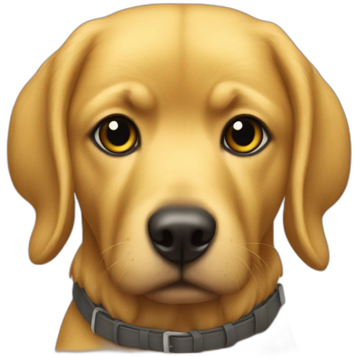 canari sur chien emoji