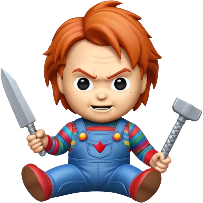 Un emojin de chuky emoji