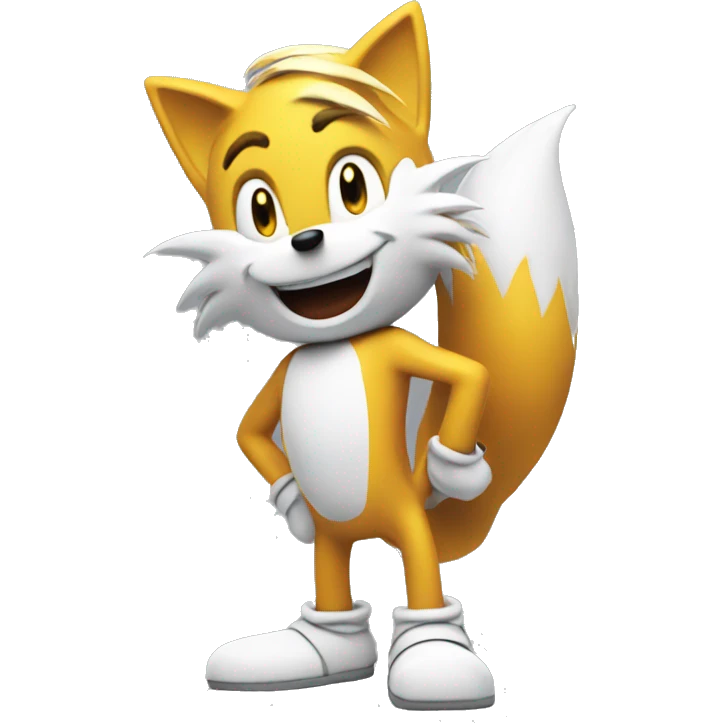 Tails sonic emoji