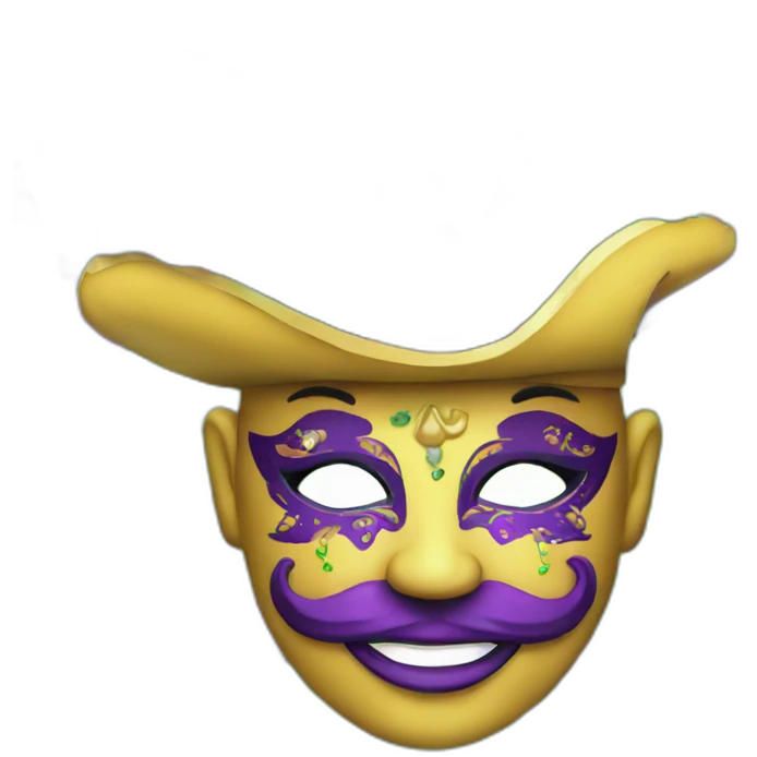 Mardi gras emoji