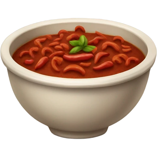 Bowl of chili emoji