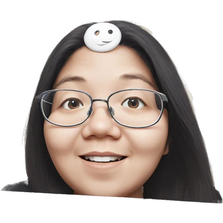 realistic portrait of girl emoji