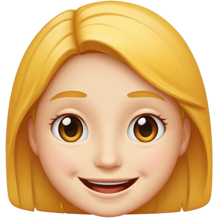 very happy face emoji