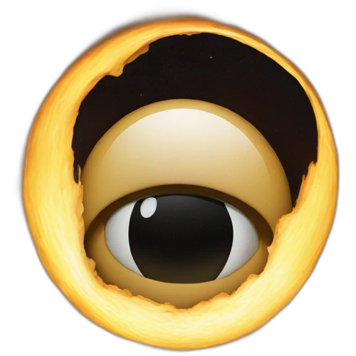Black hole emoji