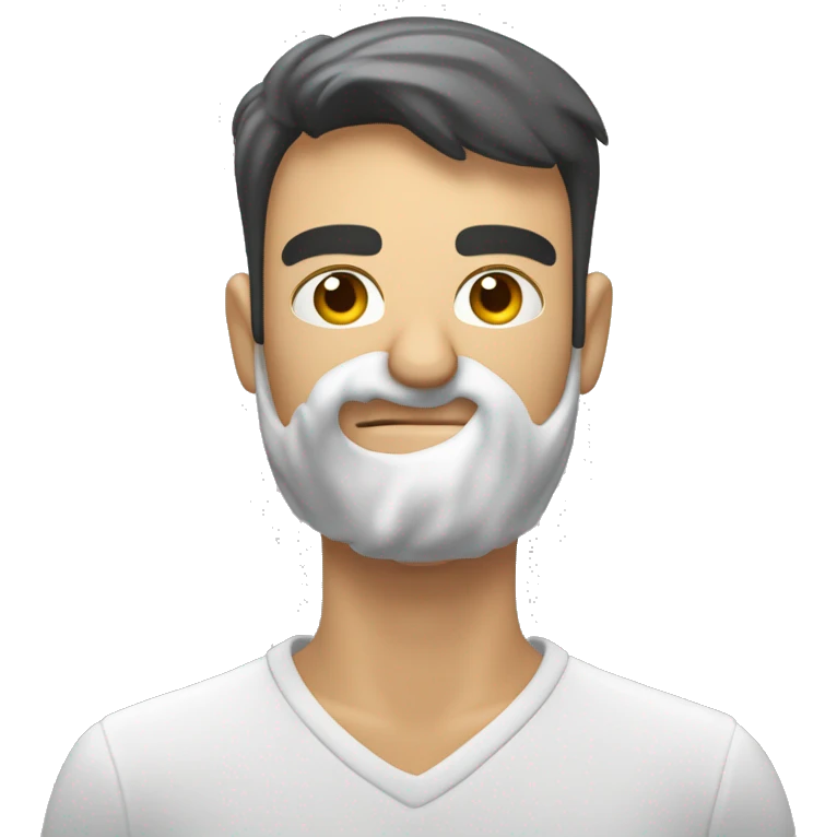 Zockender dunkelhaariger mann mit Handy auf der Toilette  emoji