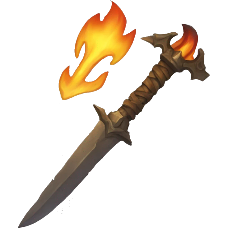 morte flamejante emoji