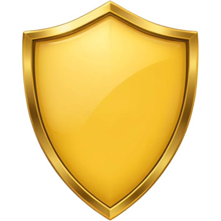 yellow shield  emoji