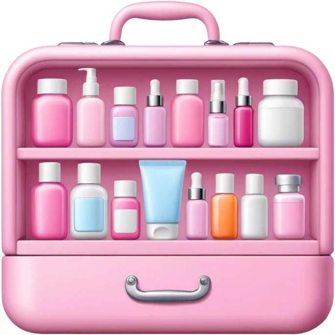 skin care Kit pink  emoji