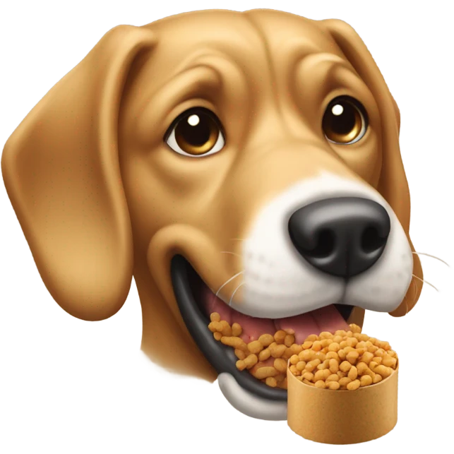 Dog eat dogfood emoji