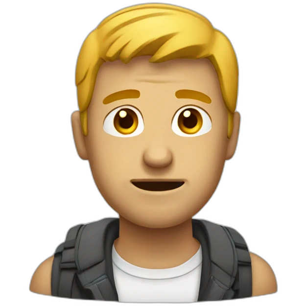 frustated guy emoji
