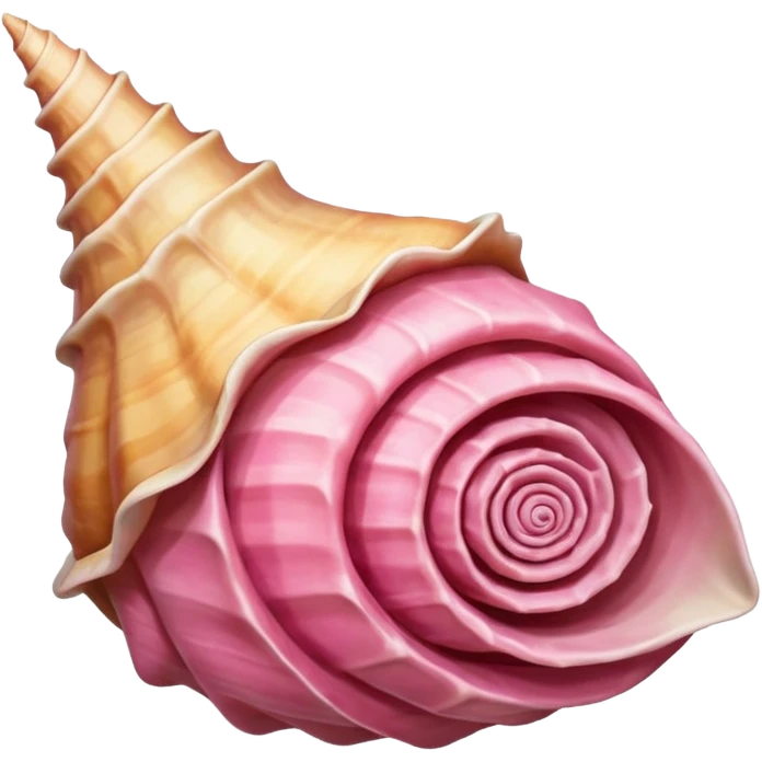 A mad conch emoji