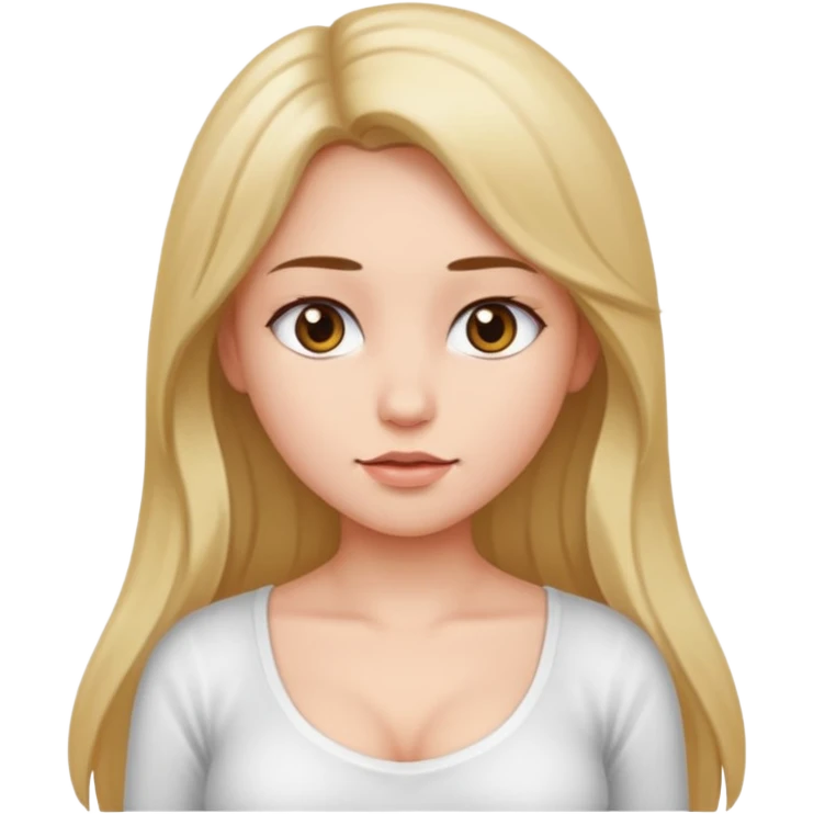 girl with big visible naked breasts emoji