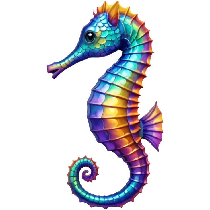 Seahorse - чтобы выглядил как настоящий emoji