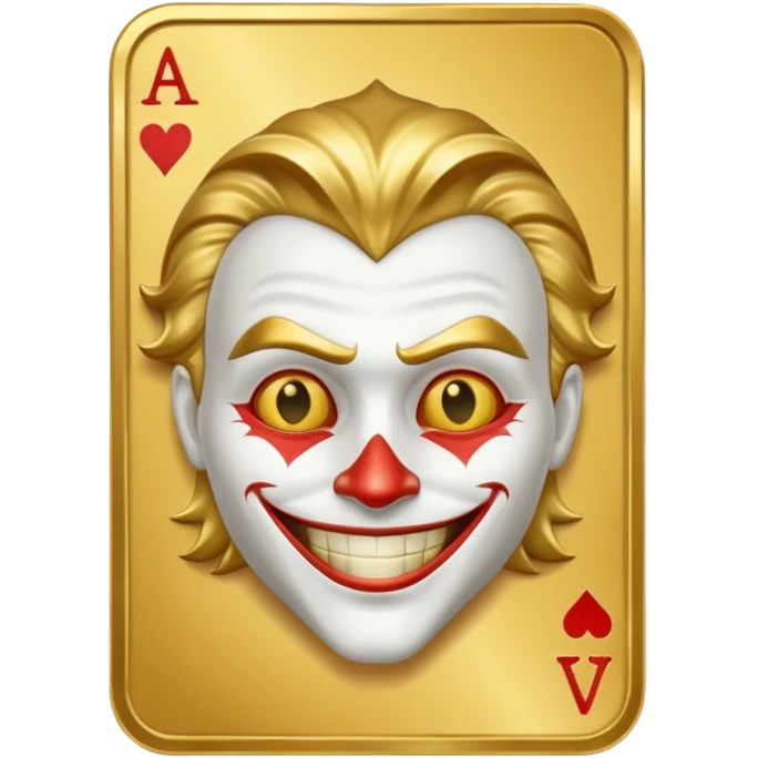 golden joker card emojis emoji