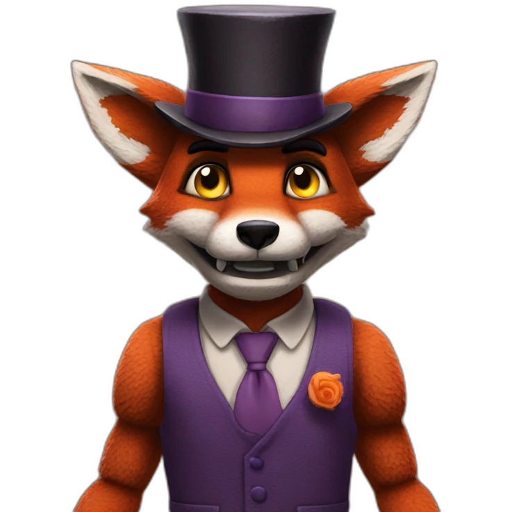 Foxy from five night at Freddy’s emoji