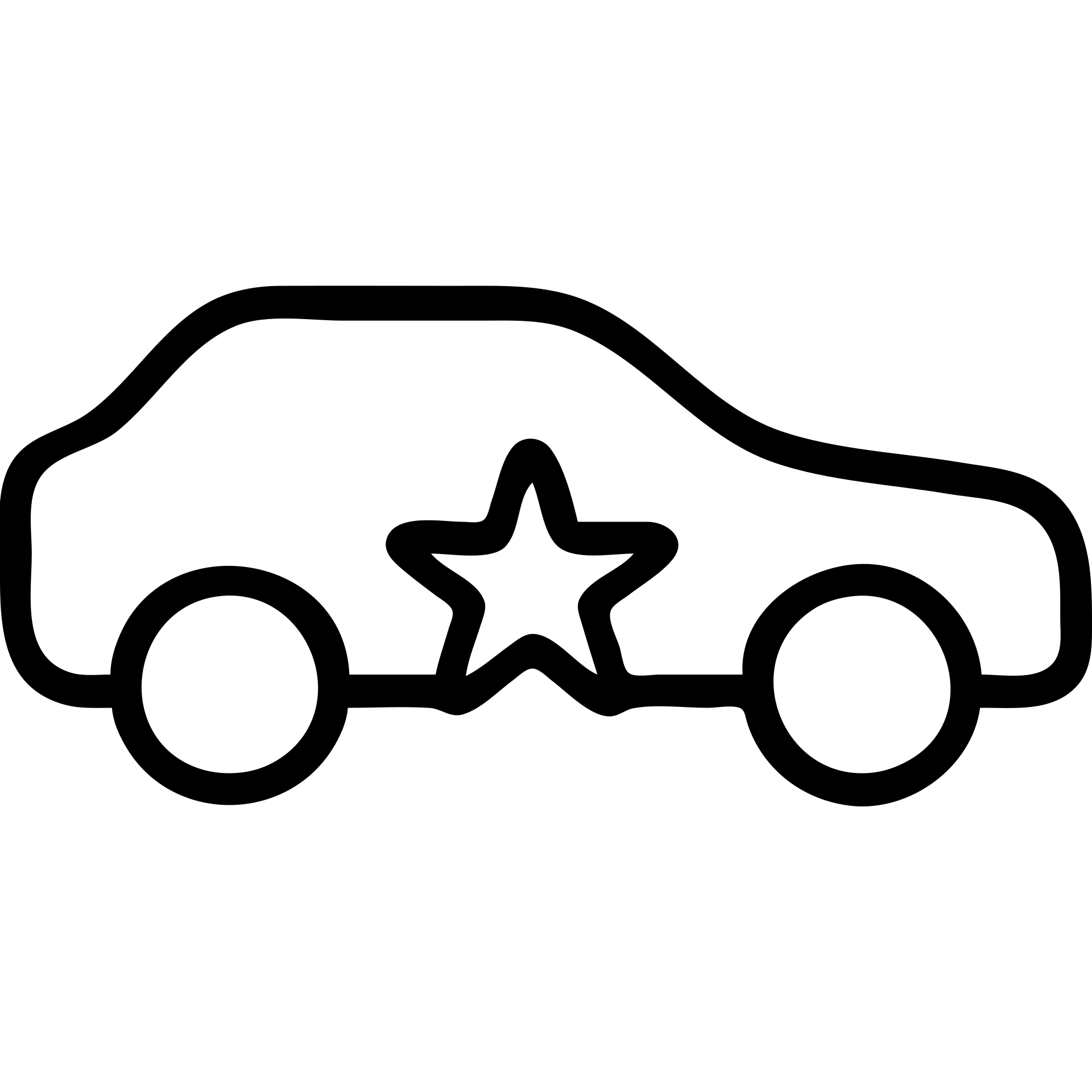 outlined icon of a small star on the glossy black body of a premium vehicle, clean lines, subtle reflections, modern and simple emoji