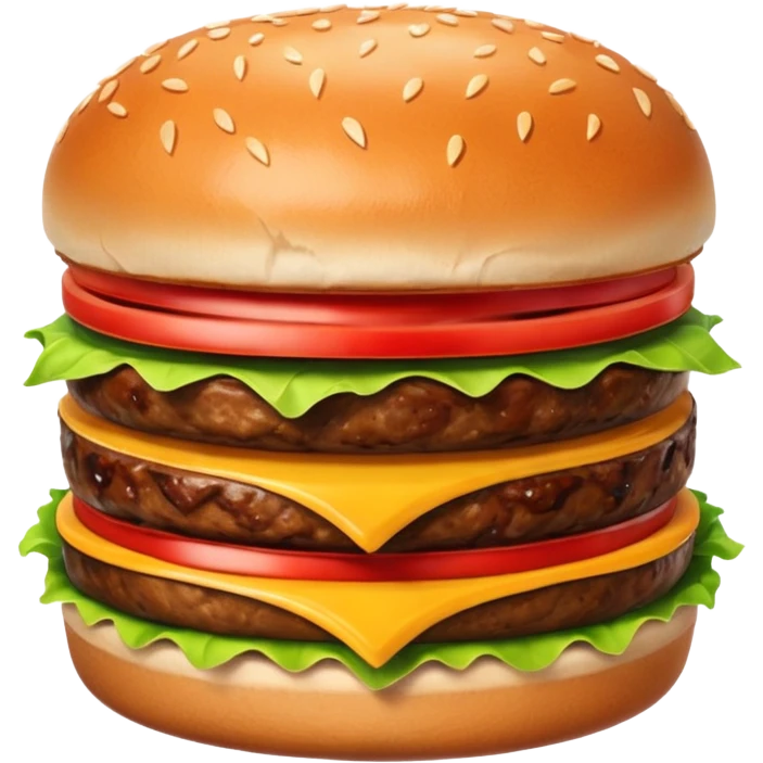 Grilling burgers emoji