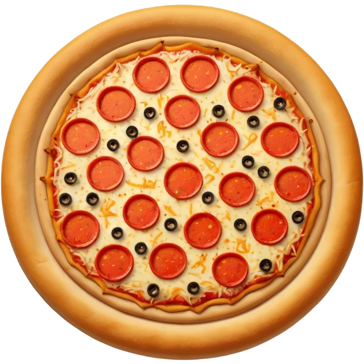 cheese pizza with hot pepper emoji