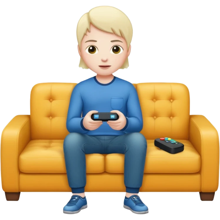Couch potato emoji