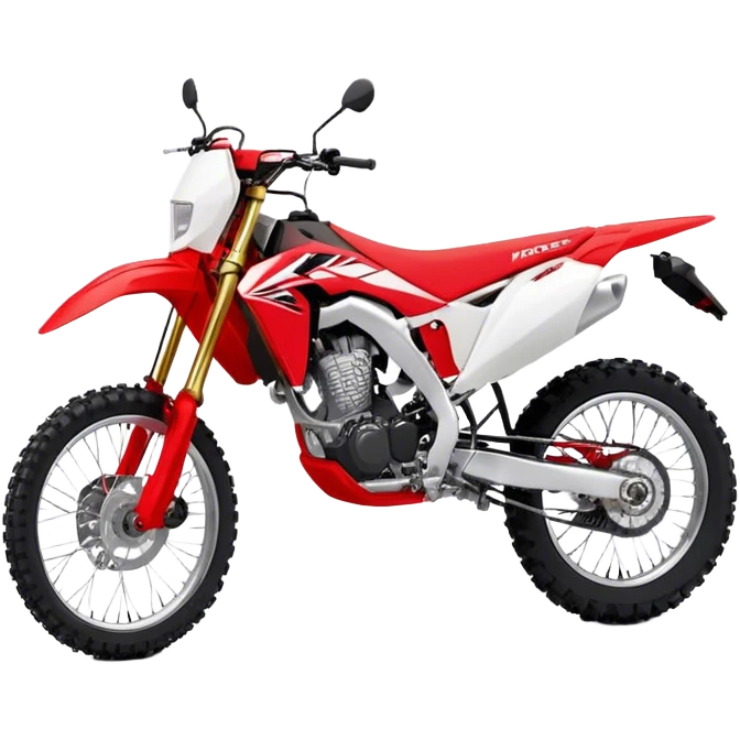 Honda CRF (Dirtbike) - Honda CRF250R (Model Year: 2022) (Iconic colour: Red) emoji