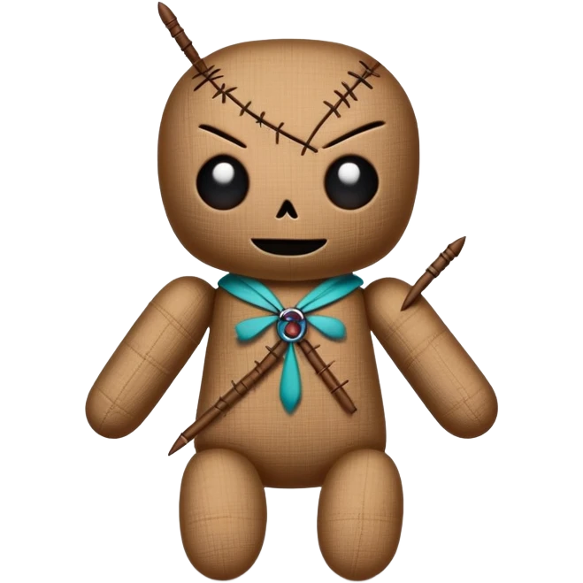 Vodoo doll emoji