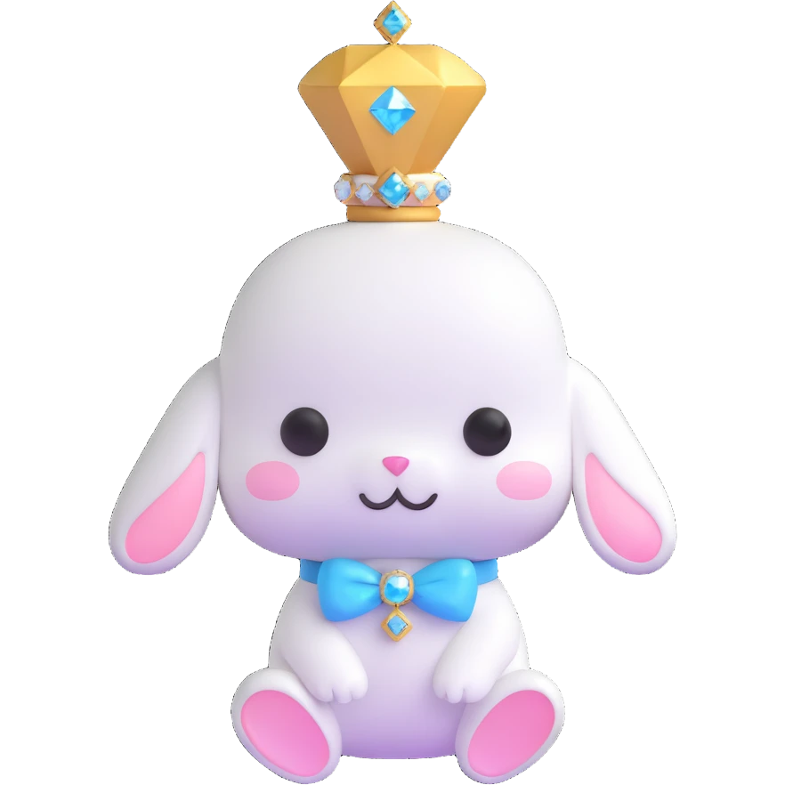 Cinnamoroll with a diamond emoji