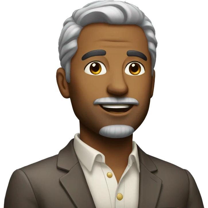  charismatic  man. emoji