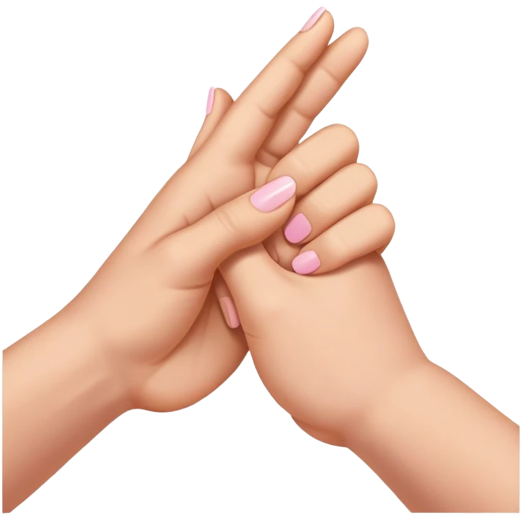 Pinky promise emoji