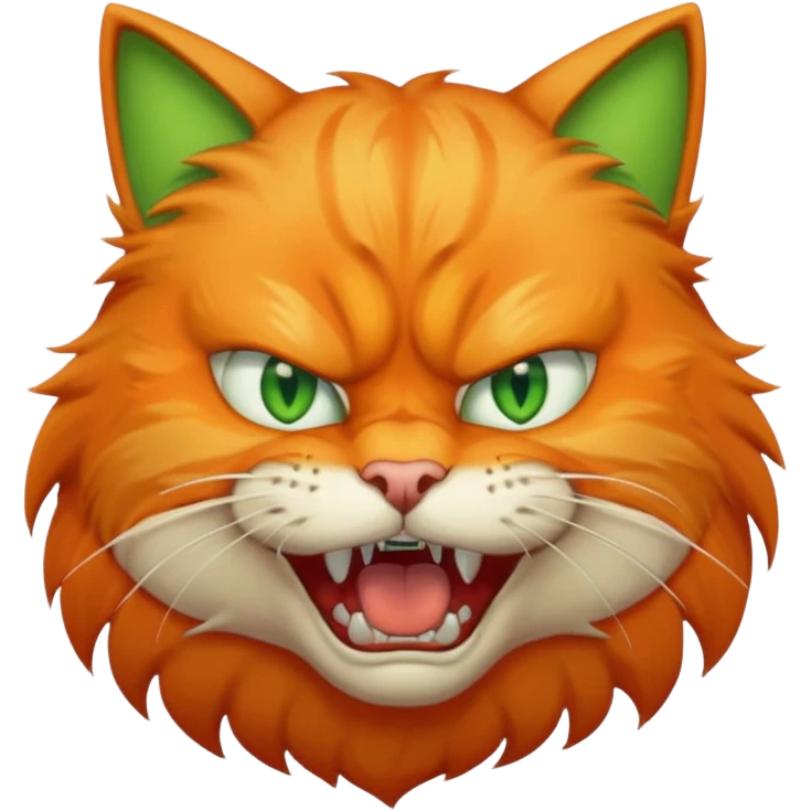 Angry cat  emoji