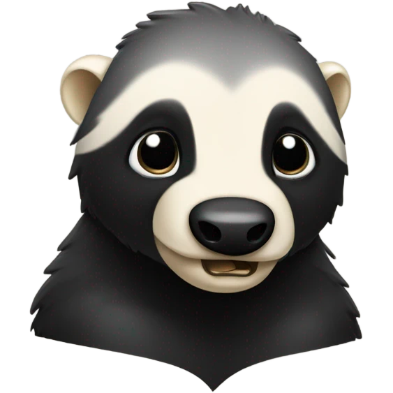sad honey badger crying emoji
