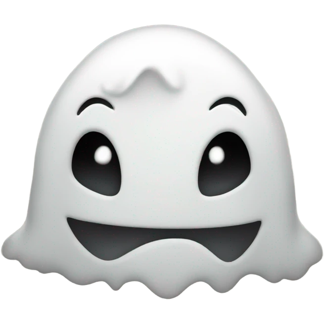 Smile ghost  emoji