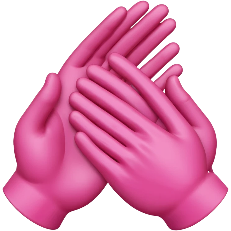 handshake pink hands emoji