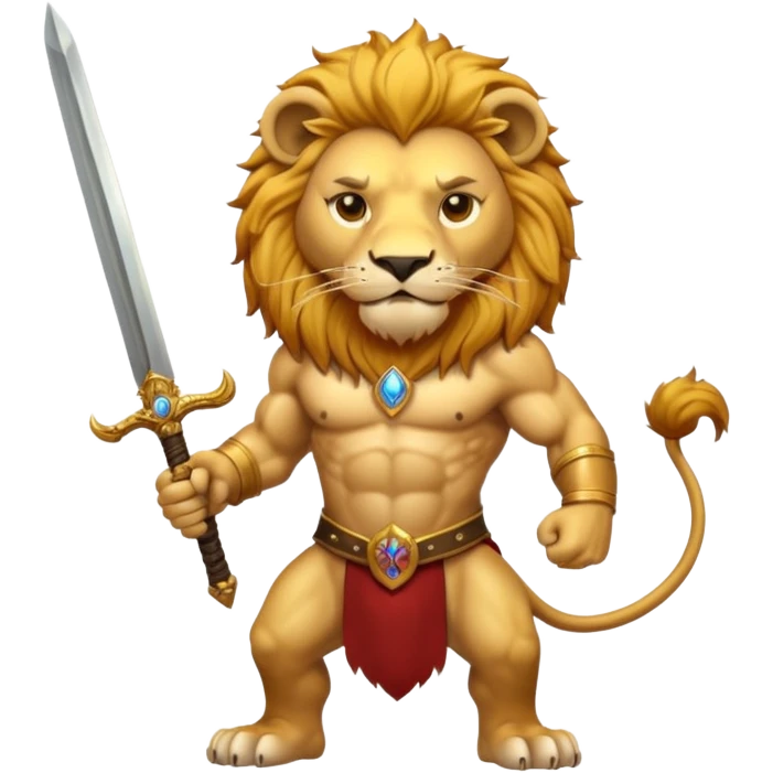 🟩🟩🟩🟩🟩🟩⬜⬜🦁🗡⬜⬜🟥🟥🟥🟥🟥🟥 emoji