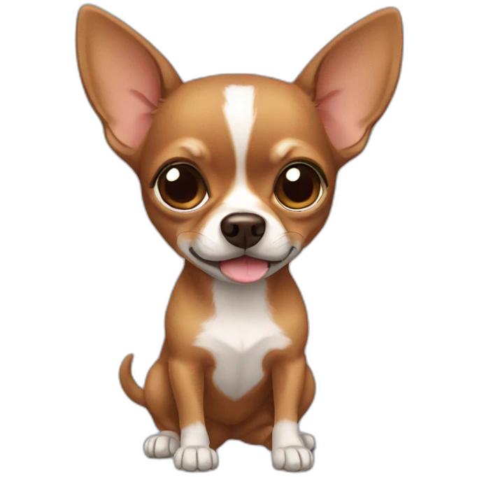 brown chihuahua emoji