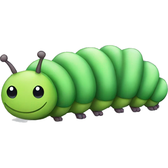 caterpillar doze emoji
