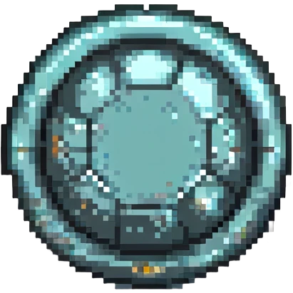 Tellurium emoji icon, concise, representing its use in metallurgy emoji