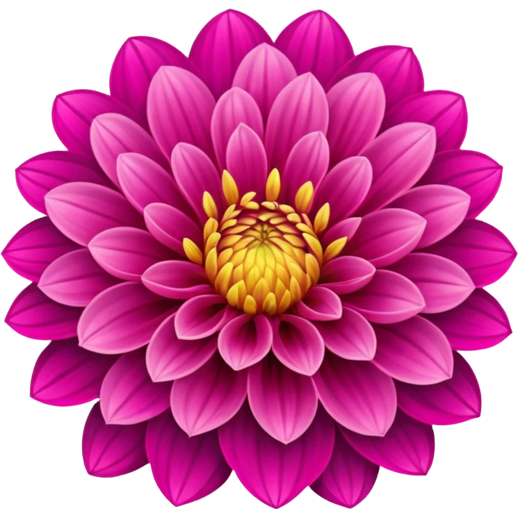 Dahlia flower  emoji