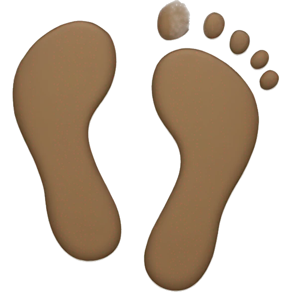 footprints emoji