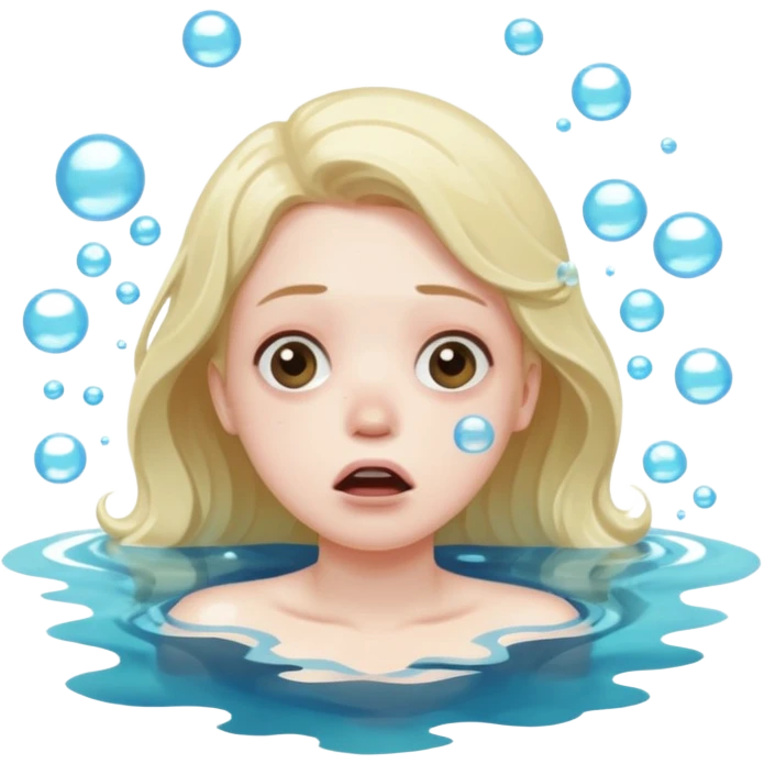 drowning emoji