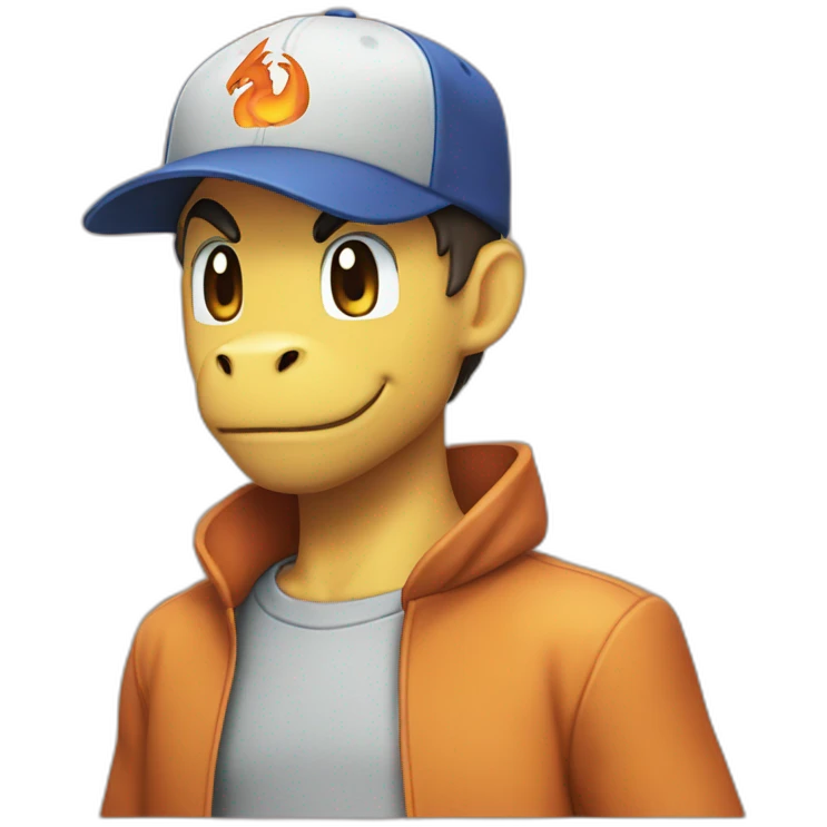 Face charizard emoji