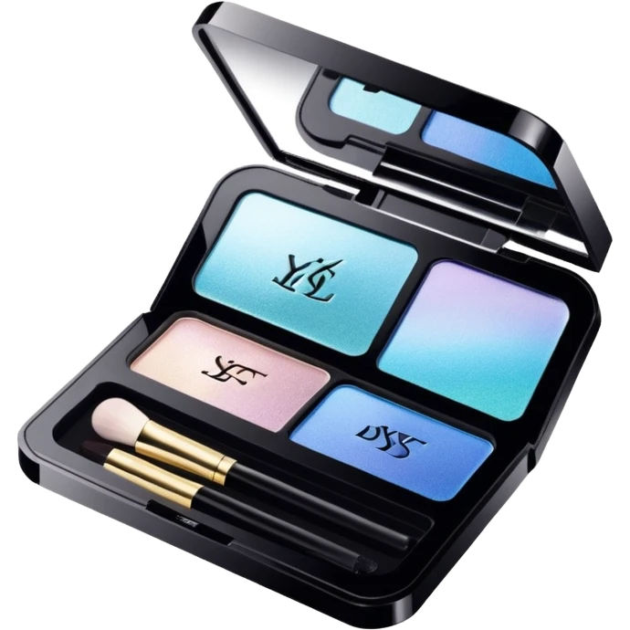 Make up kit ysl ocean design emoji