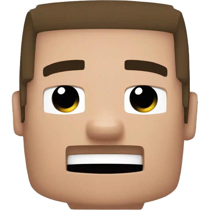 Steve Minecraft emoji