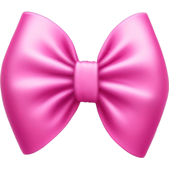 pink coquette bow  emoji