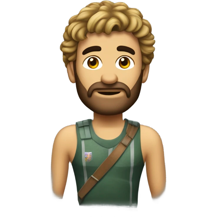 jediný kvet pred západom slnka na savane emoji