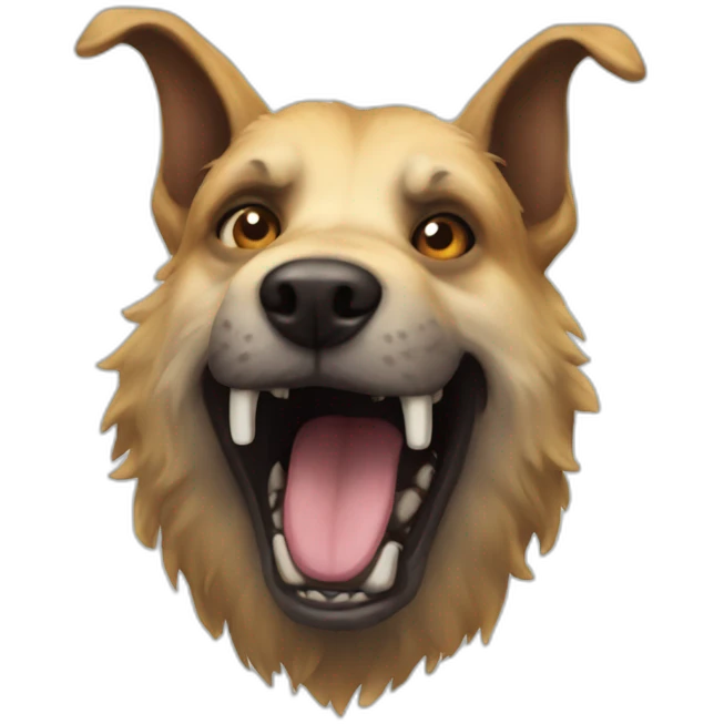 human dog monster emoji
